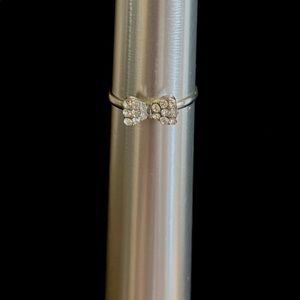 Bow Crystal Ring